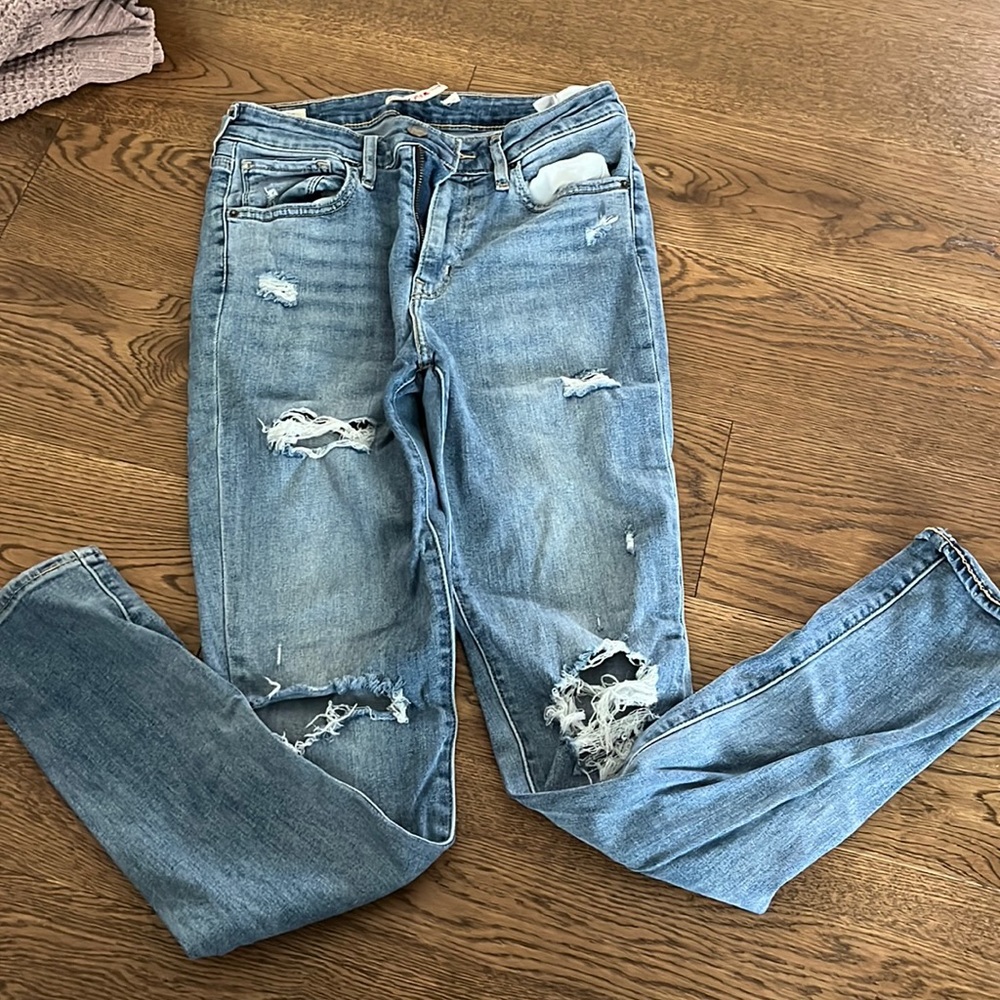 Levi 721 high waisted skinny jeans size 28